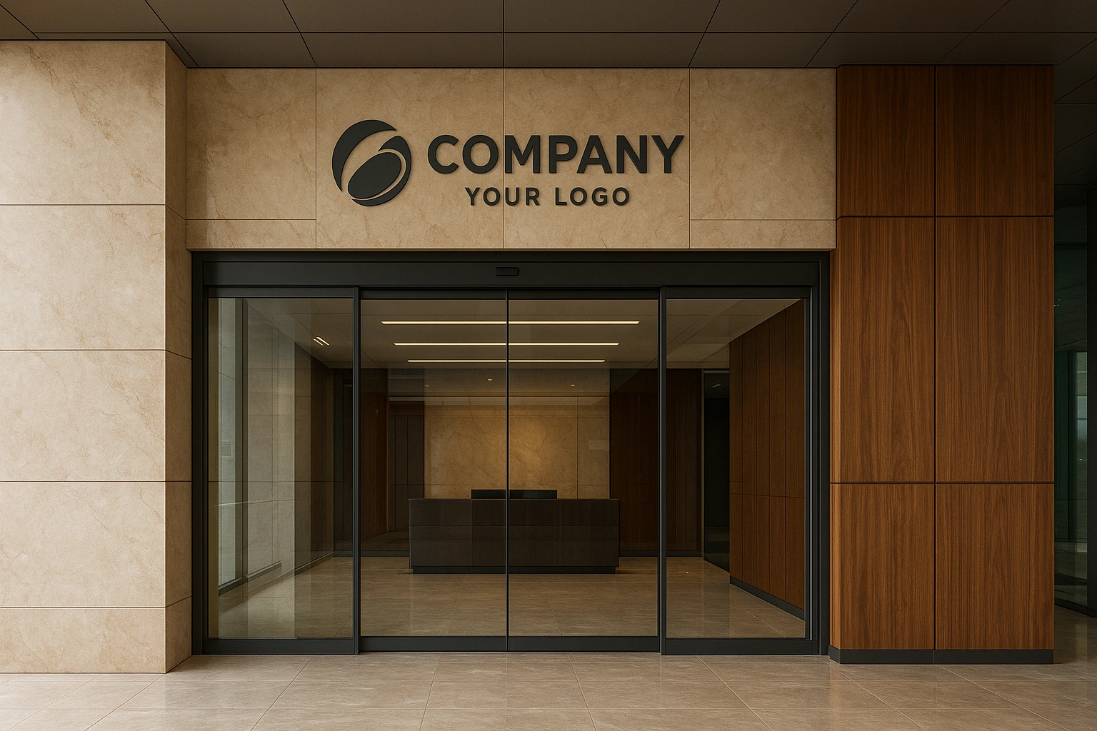 تشطيب فاخر لمقر شركة - مركز الأعمال الخبر