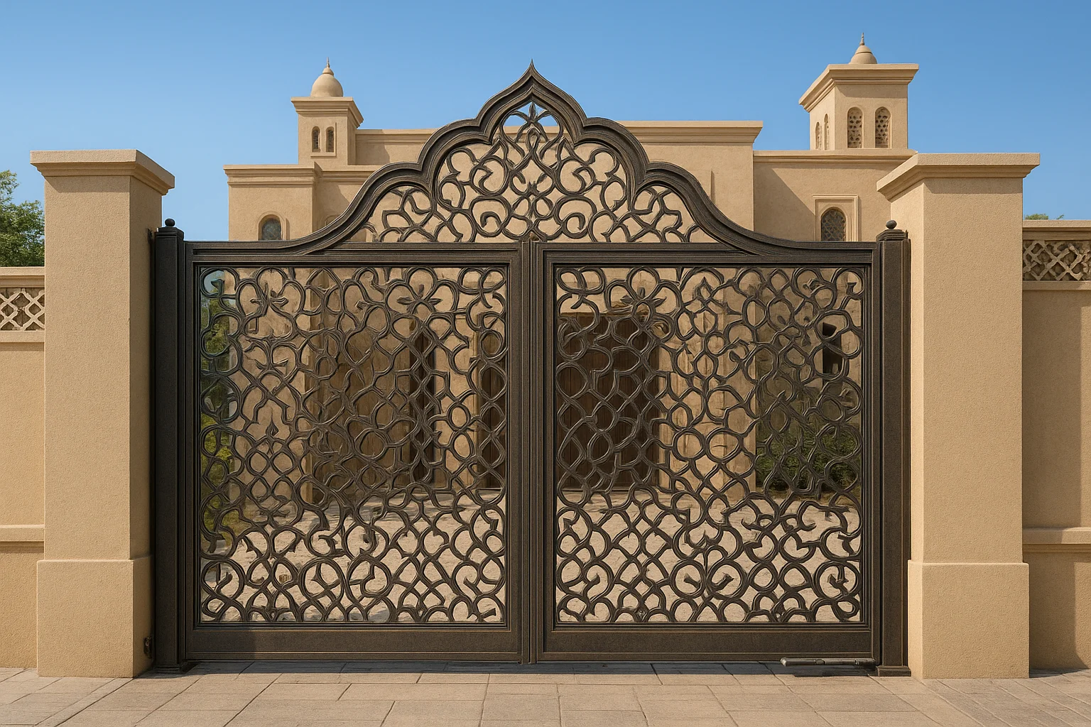 مشروع سواتر متكامل - فيلا راقية بالجبيل